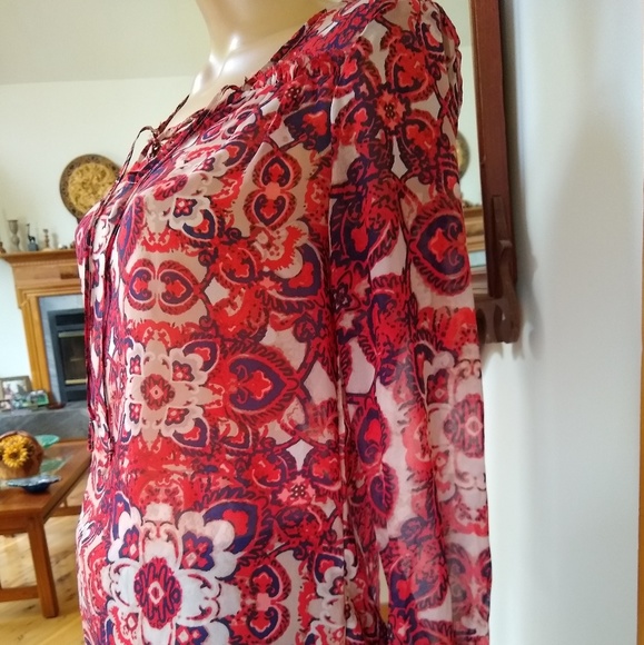 😉SOLD😉Daisy Fuentes Size XS.Red and Navy.  I ❤️ Bundles.  CLOSING CLOSET - Picture 2 of 8